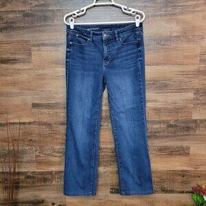 Talbots Jeans Women 6 High Rise Barely Bootcut Flawless Tummy Control Stretch